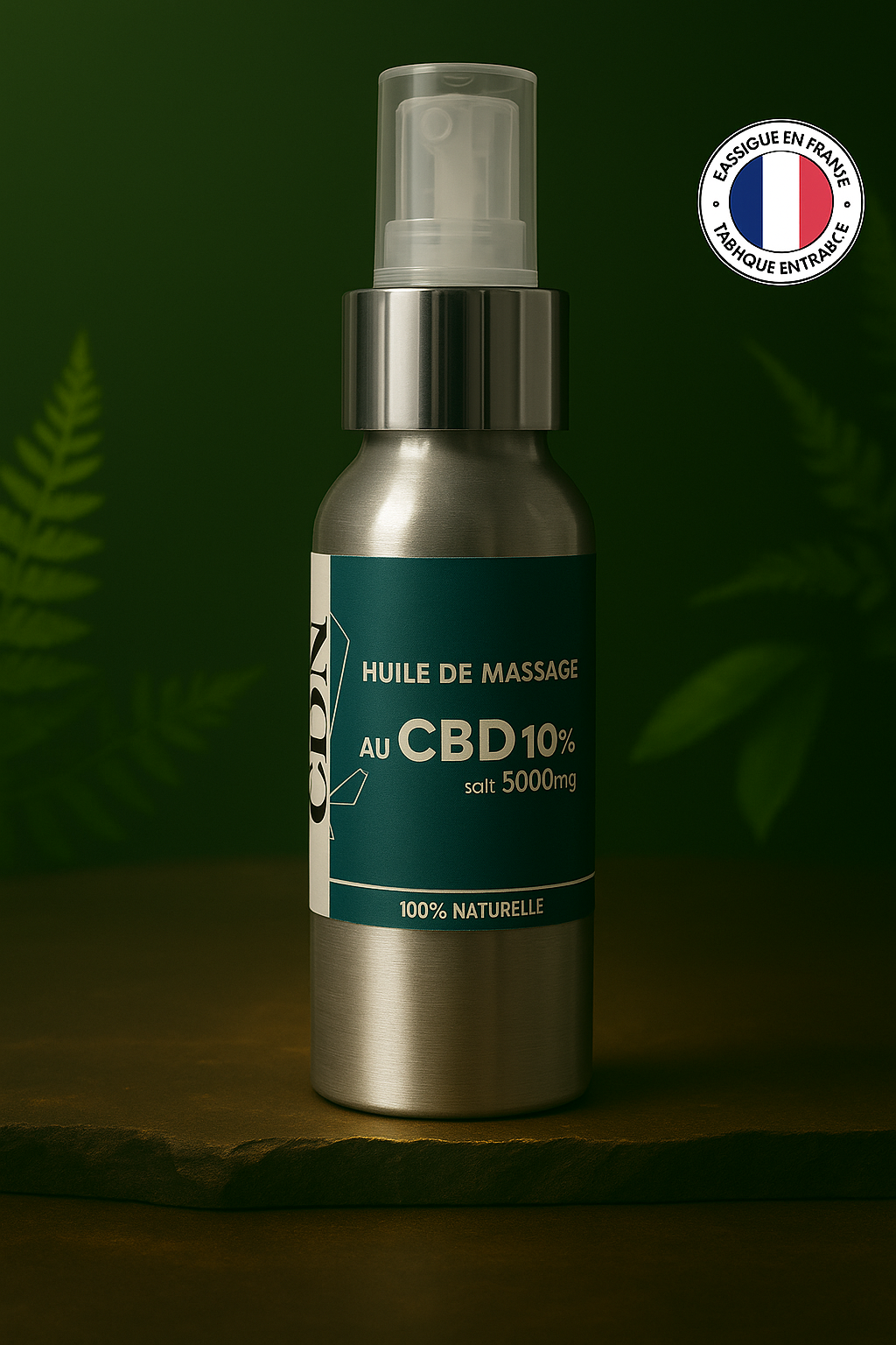Huile de massage CBD 10 % Bulle de Nuage